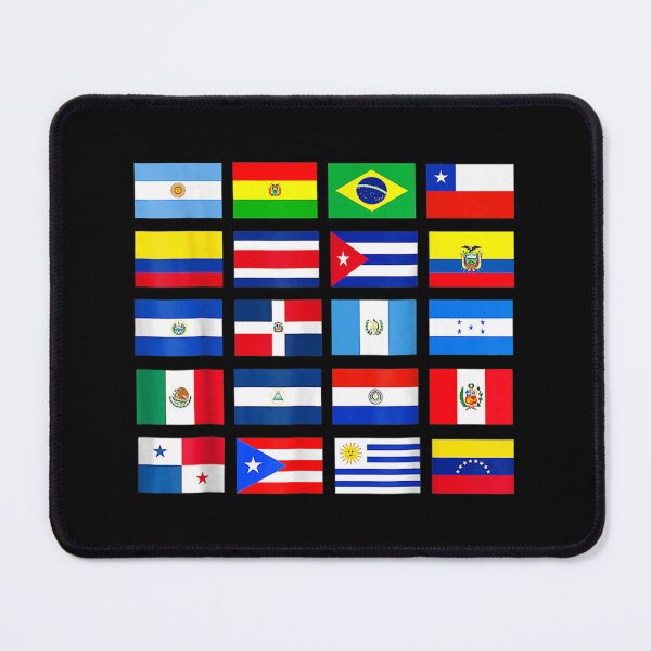 Item preview, Vintage Latin American Flags Hispanic Heritage Month designed and sold by Ernieaustin.