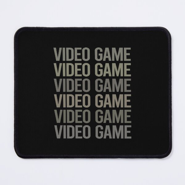 Item preview, Gray Text Art Video Games Game Gaming Gamer designed and sold by TartSpiderWeb.