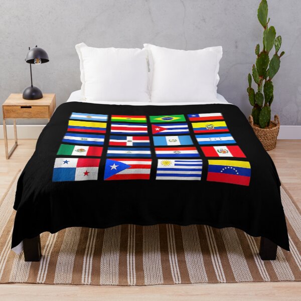 Item preview, Vintage Latin American Flags Hispanic Heritage Month designed and sold by Ernieaustin.