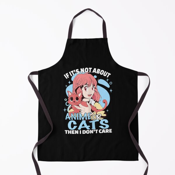 Item preview, If It's Not About Anime Or Cats I Don't Care Anime Girl designed and sold by Ralphreid.