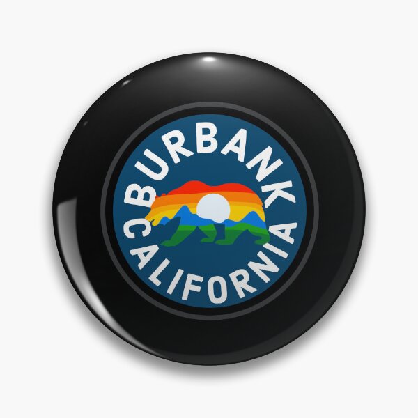 Item preview, Burbank California Vintage Design Badge designed and sold by narekmug.
