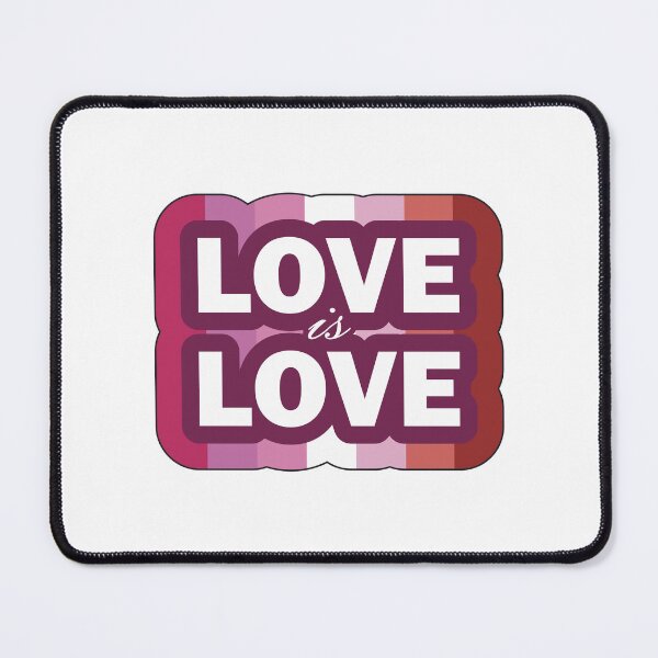 Item preview, Love is Love LGBT Lesbian designed and sold by LGBT-Art-Design.