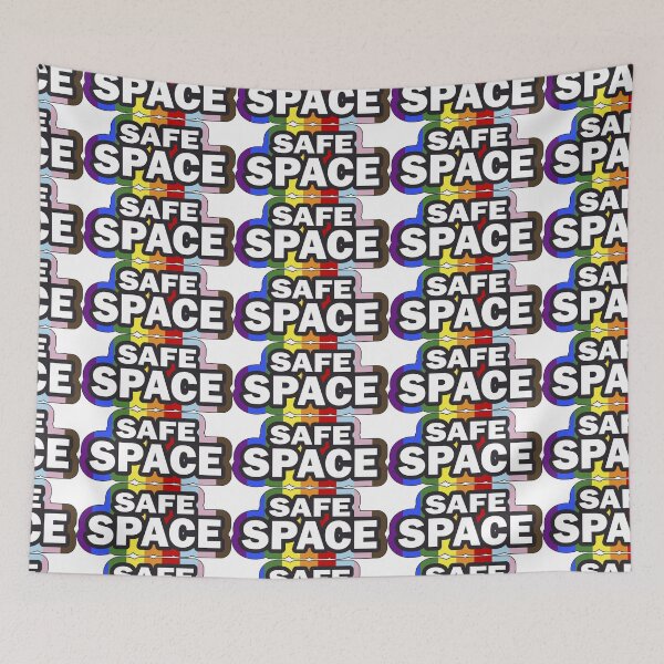 Item preview, Safe Space LGBT All Flag designed and sold by LGBT-Art-Design.