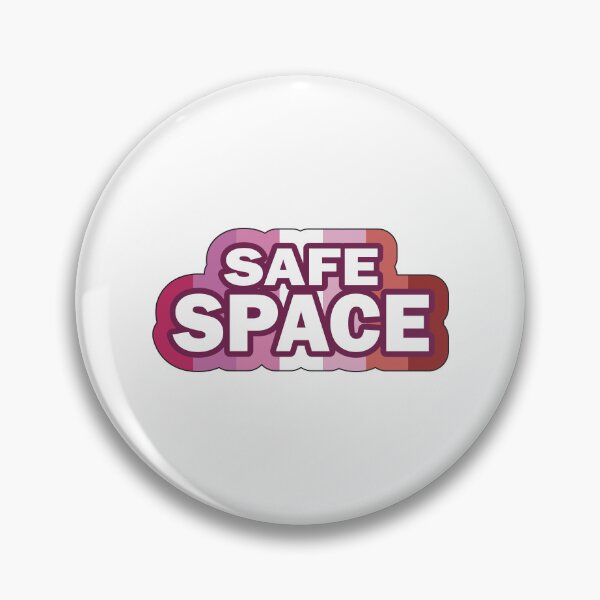 Item preview, Safe Space LGBT Lesbian designed and sold by LGBT-Art-Design.