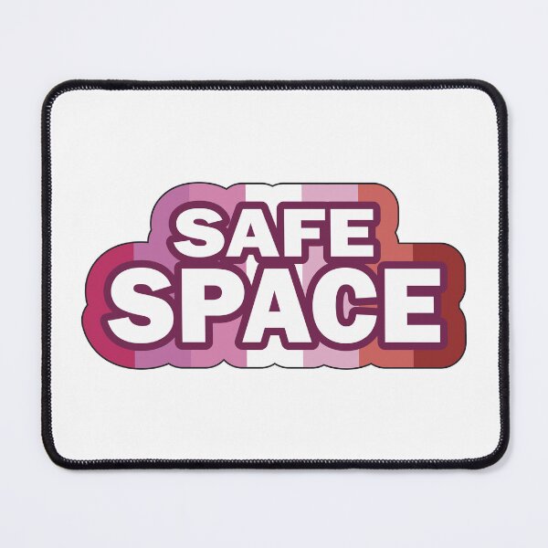 Item preview, Safe Space LGBT Lesbian designed and sold by LGBT-Art-Design.
