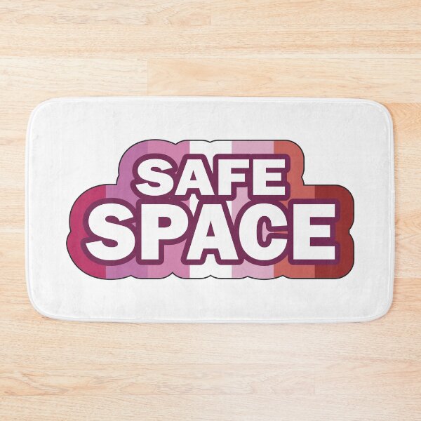 Item preview, Safe Space LGBT Lesbian designed and sold by LGBT-Art-Design.