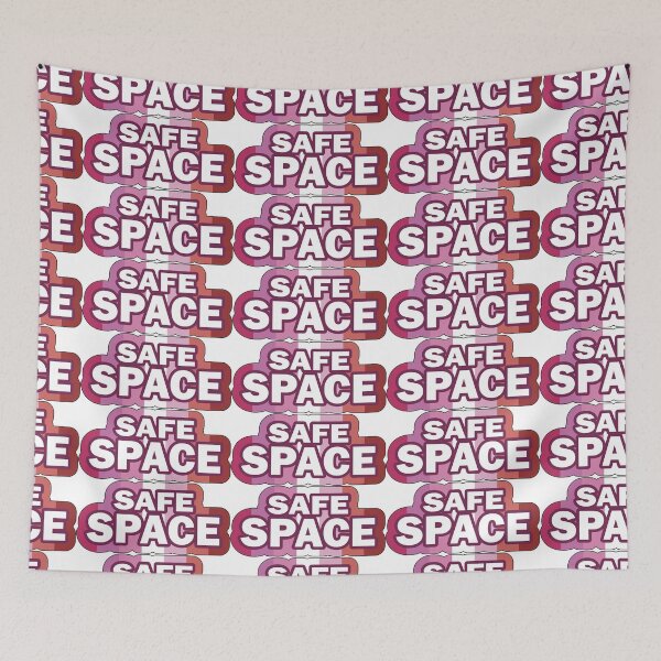 Item preview, Safe Space LGBT Lesbian designed and sold by LGBT-Art-Design.