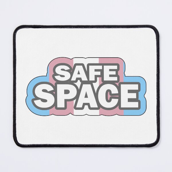 Item preview, Safe Space LGBT Transgender designed and sold by LGBT-Art-Design.