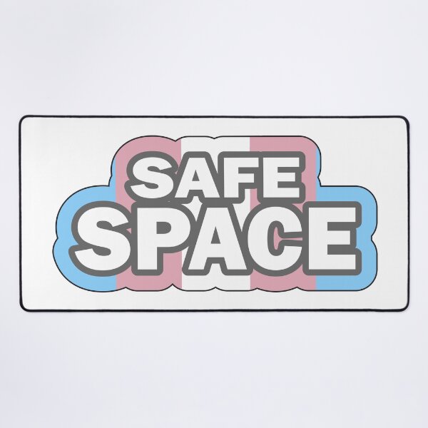 Item preview, Safe Space LGBT Transgender designed and sold by LGBT-Art-Design.