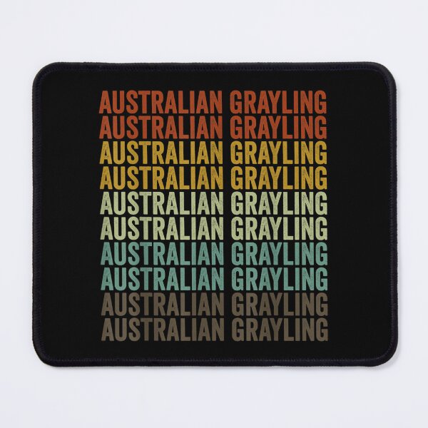 Item preview, Australian Grayling Fish Retro designed and sold by Ralphreid.