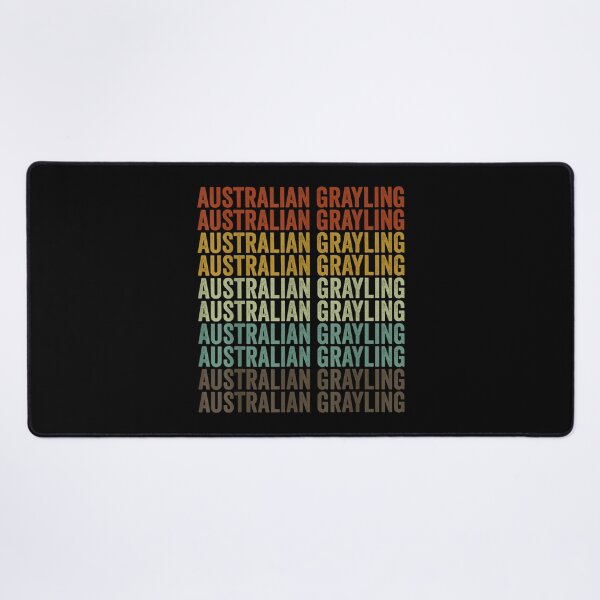 Item preview, Australian Grayling Fish Retro designed and sold by Ralphreid.