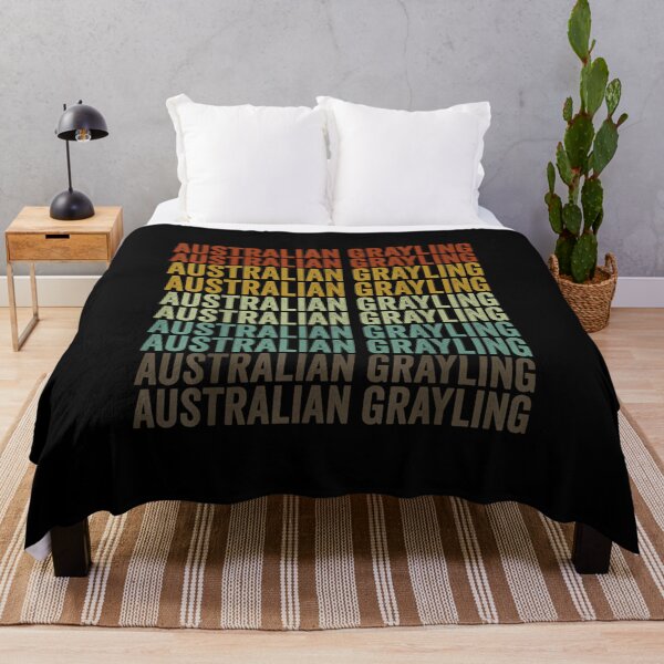 Item preview, Australian Grayling Fish Retro designed and sold by Ralphreid.