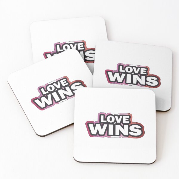 Item preview, Love Wins LGBT Lesbian designed and sold by LGBT-Art-Design.