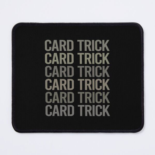 Item preview, Gray Text Art Card Manipulation Trick Tricks designed and sold by TartSpiderWeb.