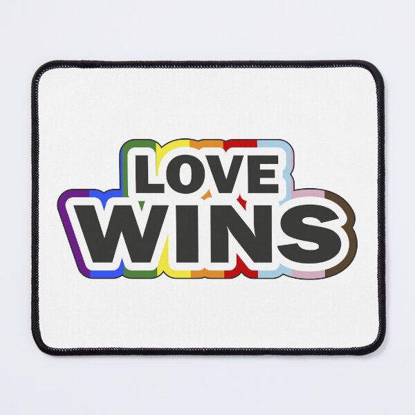 Item preview, Love Wins LGBT All Flag designed and sold by LGBT-Art-Design.