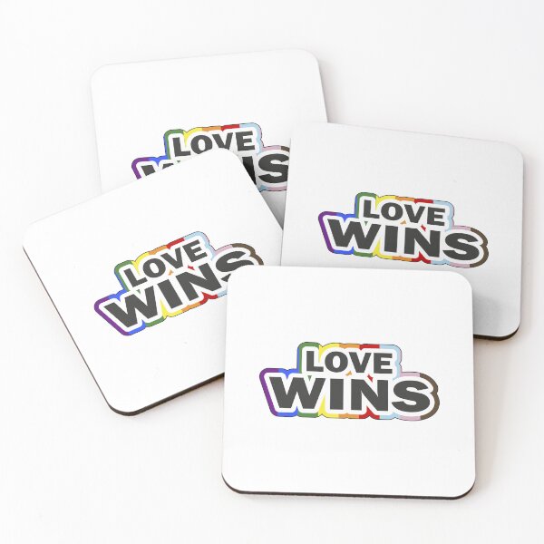 Item preview, Love Wins LGBT All Flag designed and sold by LGBT-Art-Design.