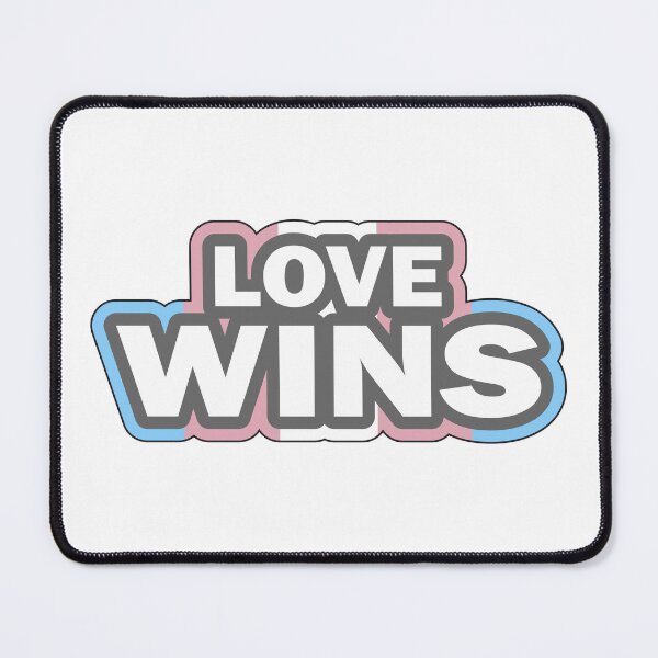 Item preview, Love Wins LGBT Transgender designed and sold by LGBT-Art-Design.