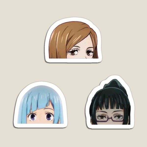 Item preview, Anime Girl Peeker Pack #6 designed and sold by Serena x Jas Co..