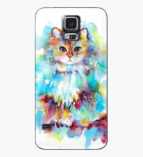 Watercolor cat 2018 Case/Skin for Samsung Galaxy