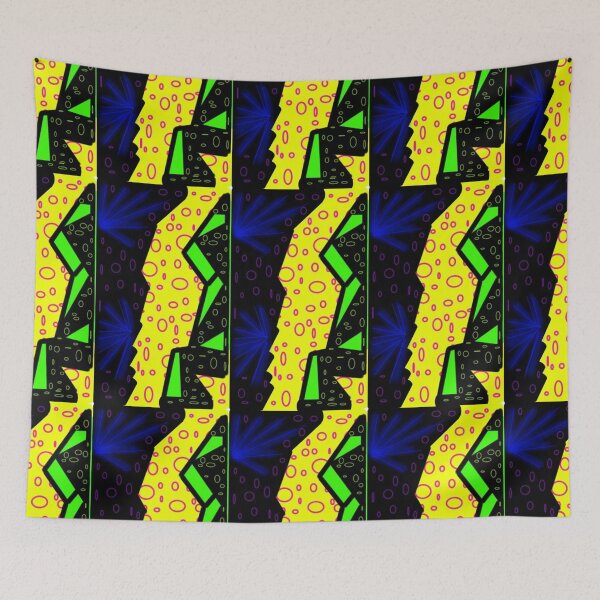 Item preview, Geode Galaxy geometrical retro 80's design designed and sold by neonmoonwaves.