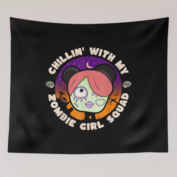 Item preview, Chillin With My Zombie Girl Squad designed and sold by Ralphreid.