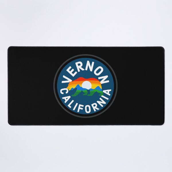 Item preview, City of Vernon California Retro Badge Design designed and sold by narekmug.