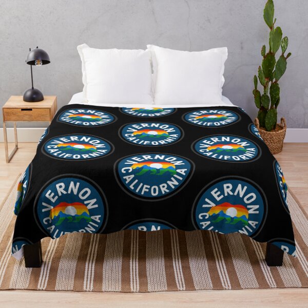 Item preview, City of Vernon California Retro Badge Design designed and sold by narekmug.