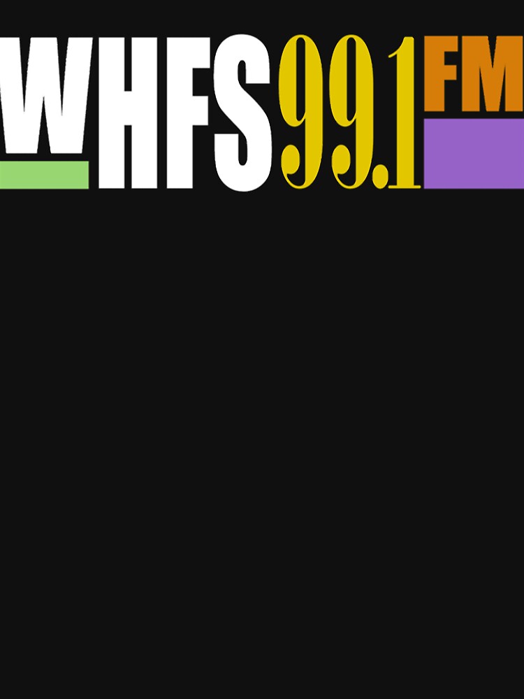  whfs 99 1 fm washington dc radio station later logo classic t shirt