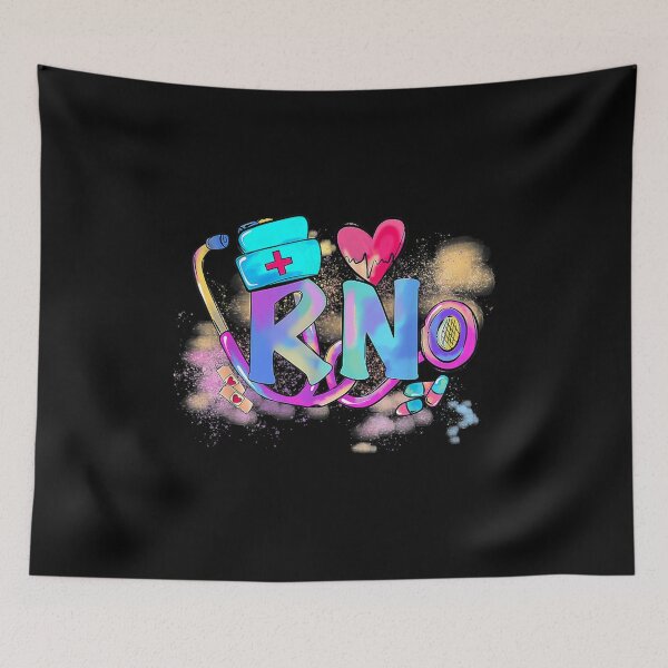 Item preview, Tie Dye Registered Nurse Funny RN Nurse Day Nurse Week designed and sold by Ralphreid.