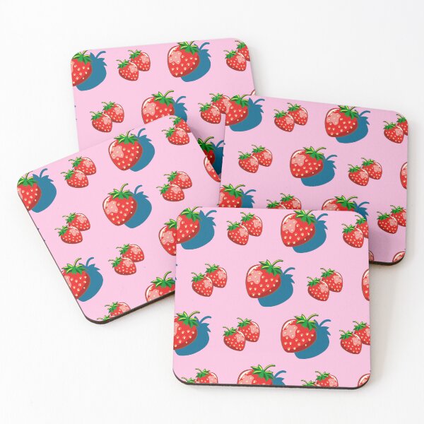 Item preview, Juicy strawberries designed and sold by DynamicPatterns.