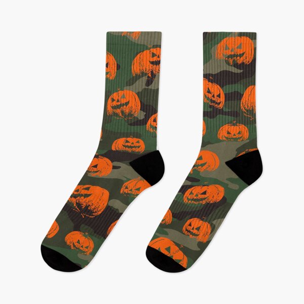 Item preview, Halloween Pumpkin Military Camouflage Camo Pattern Woodland designed and sold by GrandeDuc.