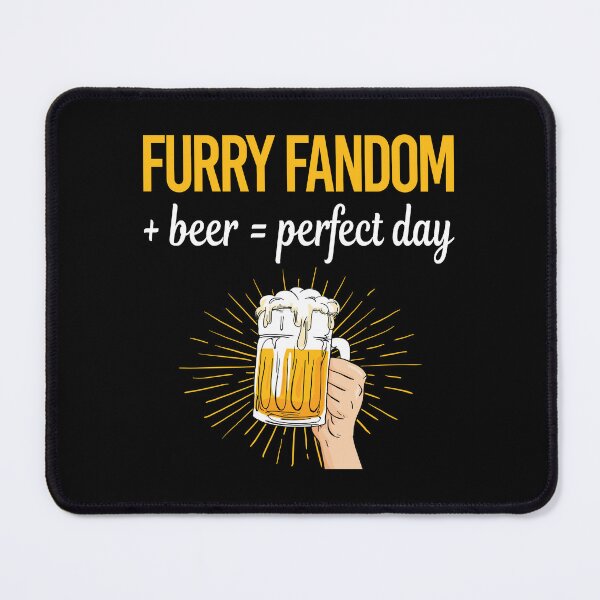 Artikelvorschau, Bier Perfect Day Furry Fandom Furrie Fursona Fursuit Anthropomorphic Anthro entworfen und verkauft von WigglesDailey.