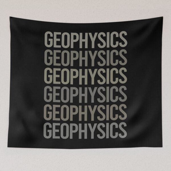 Item preview, Gray Text Art Geophysics designed and sold by TartSpiderWeb.