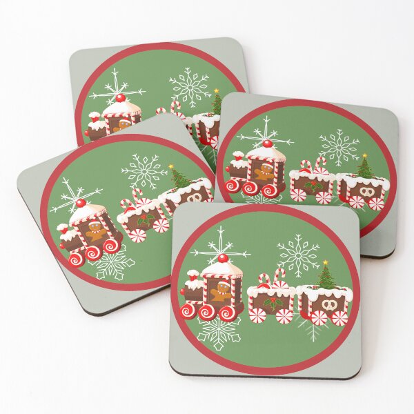 Item preview, The Christmas Train Driver Gingerbread Man designed and sold by Bright76.