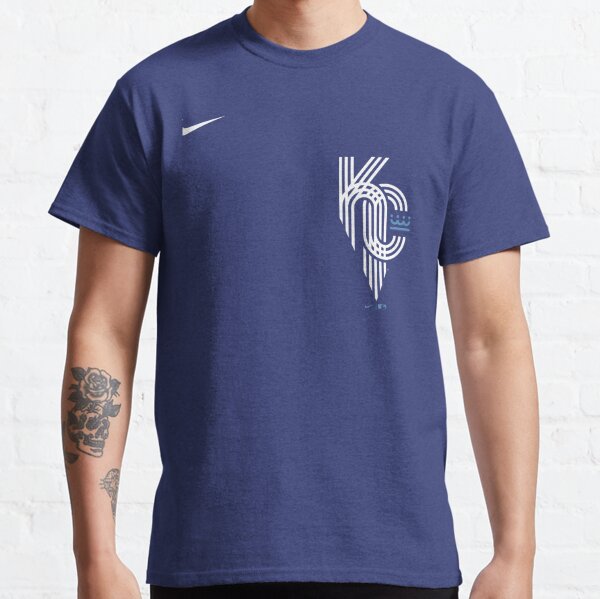 Nike Light Blue Kansas City Royals City Connect Wordmark T-shirt
