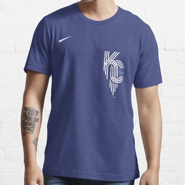 Nike Light Blue Kansas City Royals City Connect Wordmark T-shirt