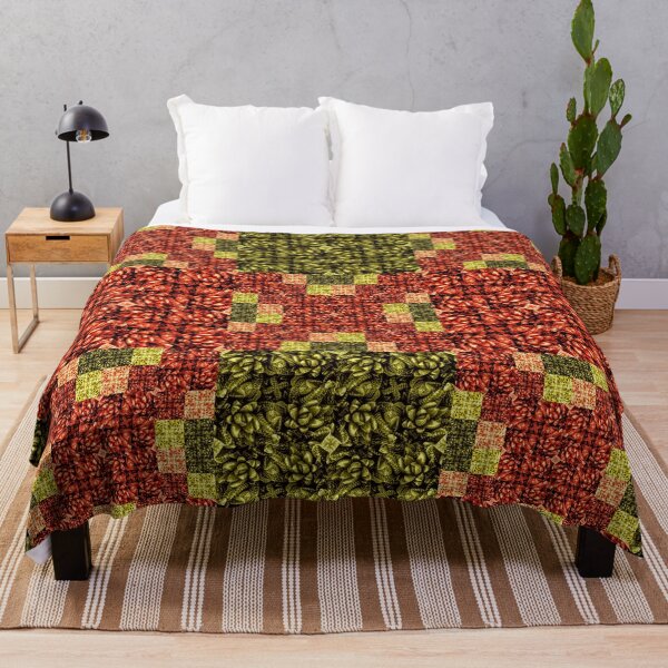 Item preview, Succulent Patchwork designed and sold by wumplekin.