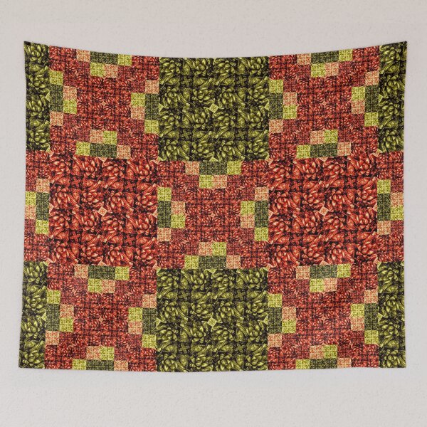 Item preview, Succulent Patchwork designed and sold by wumplekin.