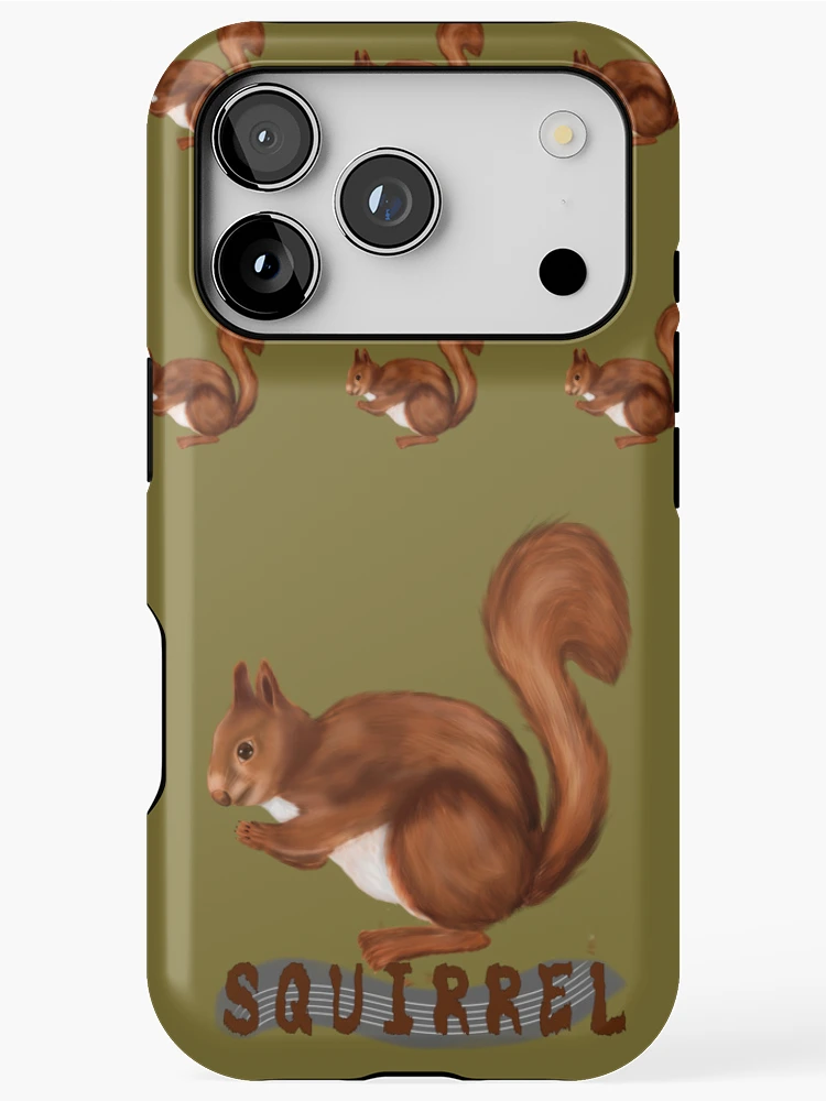 Thumbnail 1 of 4, iPhone Case, Squirrel designed and sold by Radelss.