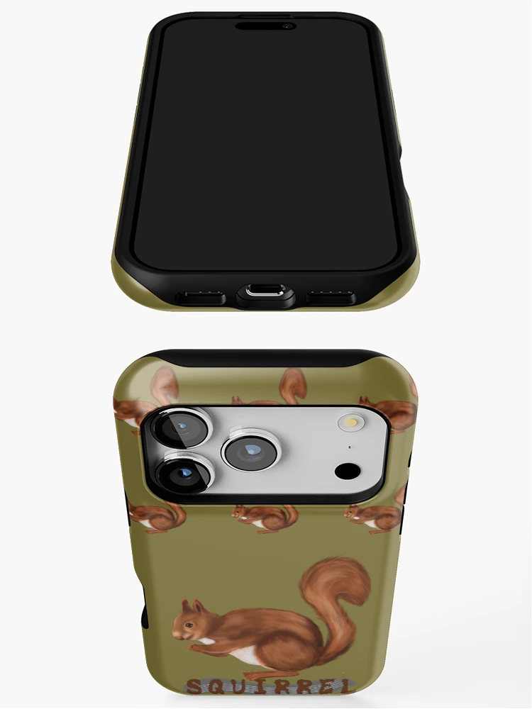Thumbnail 3 of 4, iPhone Case, Squirrel designed and sold by Radelss.