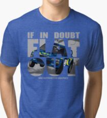 Colin McRae Tribute Flat Out Vintage T-Shirt