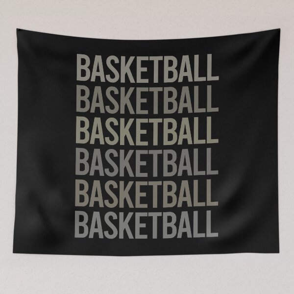 Item preview, Gray Text Art Basketball designed and sold by TartSpiderWeb.