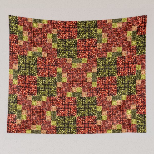 Item preview, Succulent Patchwork designed and sold by wumplekin.