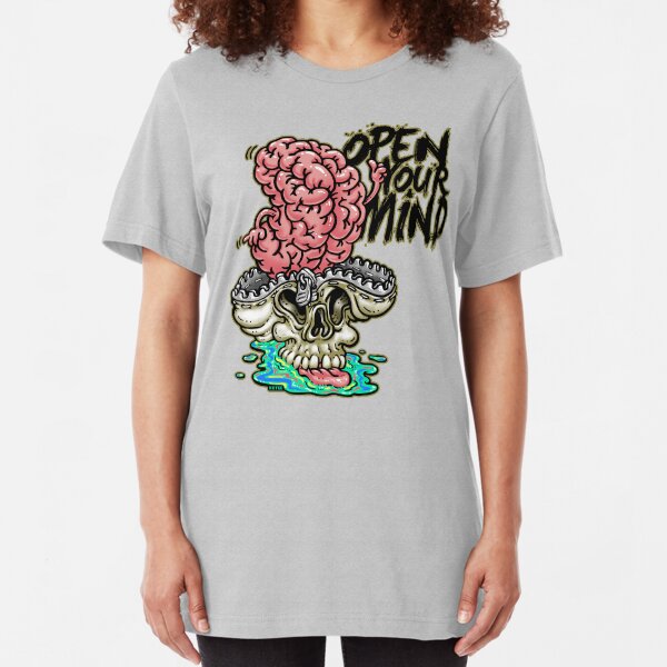 Open your mind Slim Fit T-Shirt