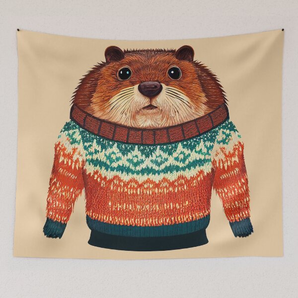 Item preview, Suéter Weather Beaver designed and sold by KayceRayce.