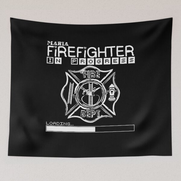 Item preview, Maria | FIREFIGHTER in Progress | Future Firefighter designed and sold by Loving-school.