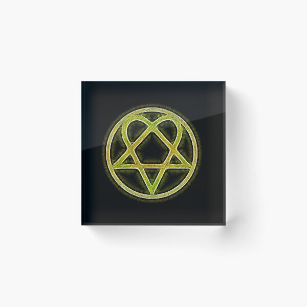 Item preview, Heartagram Sticker designed and sold by mlqeva.