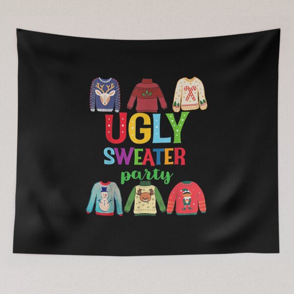 Item preview, Funny Ugly Sweater Christmas X-mas Holiday Party Apparel designed and sold by Ralphreid.