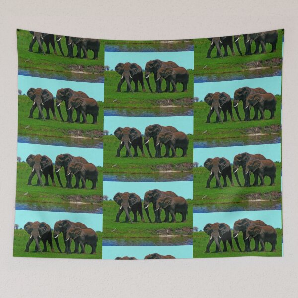 Item preview, Elephants, Chobe National Park, Botswana designed and sold by vadim19.