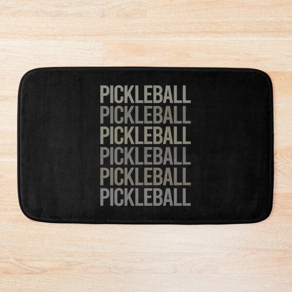 Item preview, Gray Text Art Pickleball designed and sold by TartSpiderWeb.